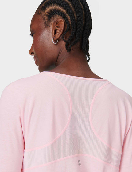 Sweaty Betty Breathe Easy Running Long Sleeve Top - Nerine Pinkimages4- The Sports Edit