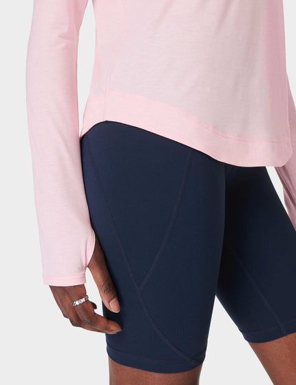 Sweaty Betty Breathe Easy Running Long Sleeve Top - Nerine Pinkimages5- The Sports Edit