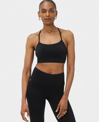 Spirit Restored Light Support Sports Bra - Black