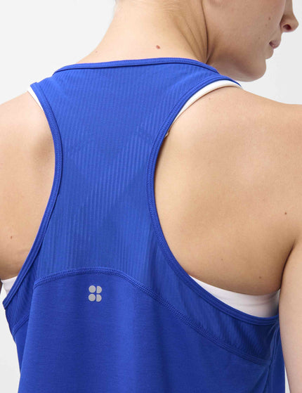Sweaty Betty Breathe Mesh Run Vest - Prussian Blueimages3- The Sports Edit