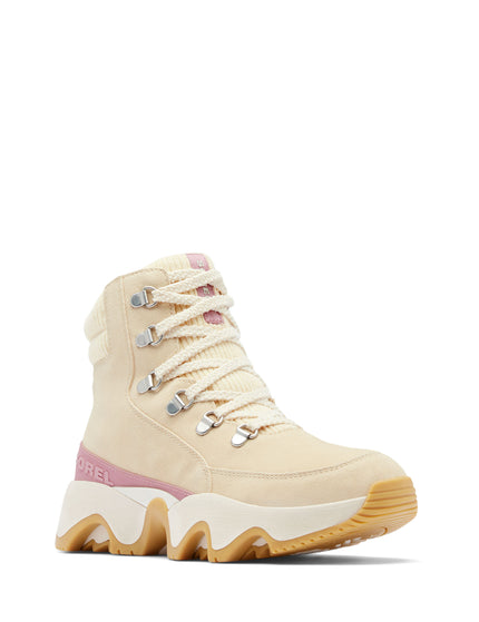 Sorel Kinetic Impact Conquest Plus Waterproof Sneaker Boots - Honey White/Dazed Mauveimages3- The Sports Edit