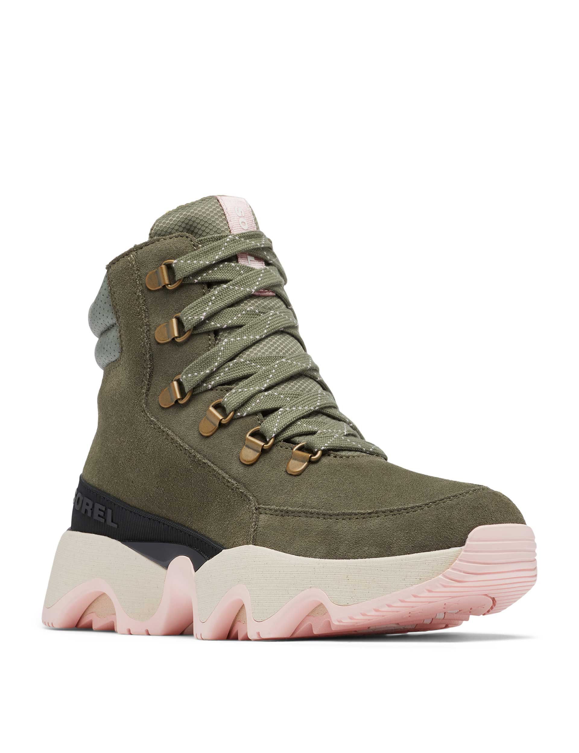 Sorel | Kinetic Impact Conquest Boot - Stone Green | The Sports Edit