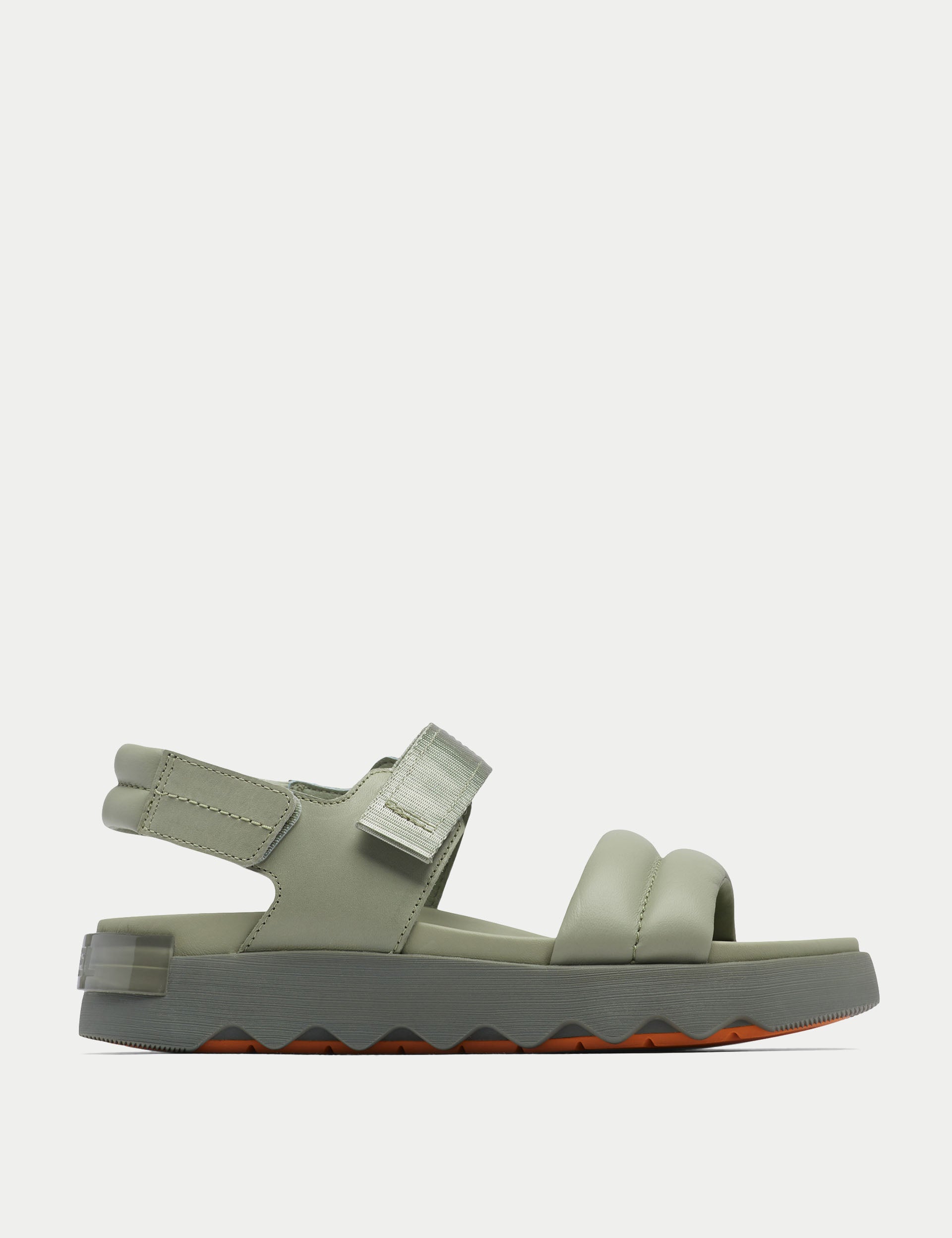 Sorel | Viibe Sandal - Safari/Stone Green | The Sports Edit