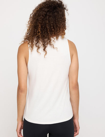 Spiritual Gangster Abundance Jade Muscle Tank - Whiteimages2- The Sports Edit