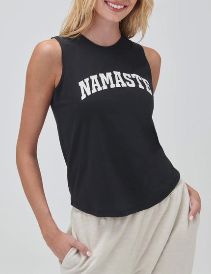 Spiritual Gangster Namaste Muscle Tank - Blackimages2- The Sports Edit