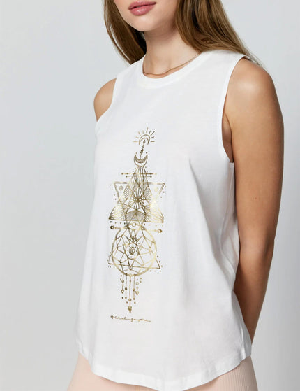 Spiritual Gangster Sacred Geo Muscle Tank - Stoneimages4- The Sports Edit
