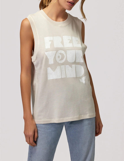 Spiritual Gangster Your Mind Irina Muscle Tank - White Sandimages1- The Sports Edit