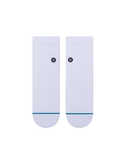 Stance Icon Quarter Sock - Whiteimages2- The Sports Edit