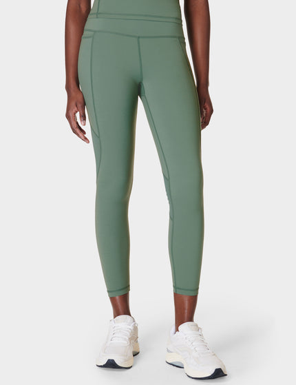Sweaty Betty Power Aerial Mesh 7/8 Gym Leggings - Cool Forest Greenimages1- The Sports Edit