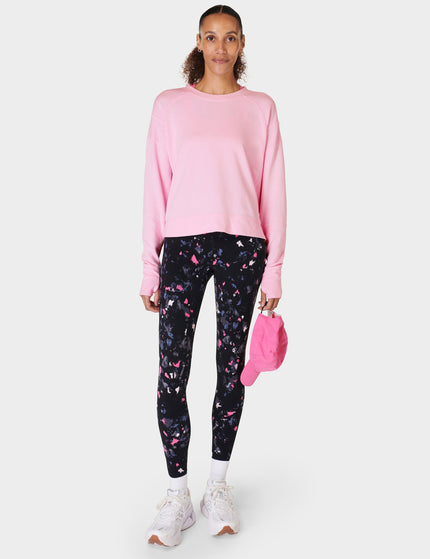 Sweaty Betty After Class Crop Sweatshirt - Chalk Pinkimages6- The Sports Edit