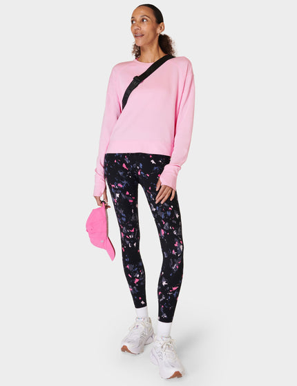 Sweaty Betty After Class Crop Sweatshirt - Chalk Pinkimages7- The Sports Edit