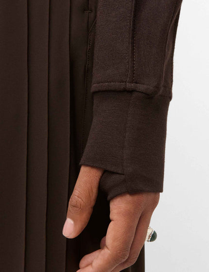 Sweaty Betty After Class Crop Sweatshirt - Espresso Brownimages4- The Sports Edit