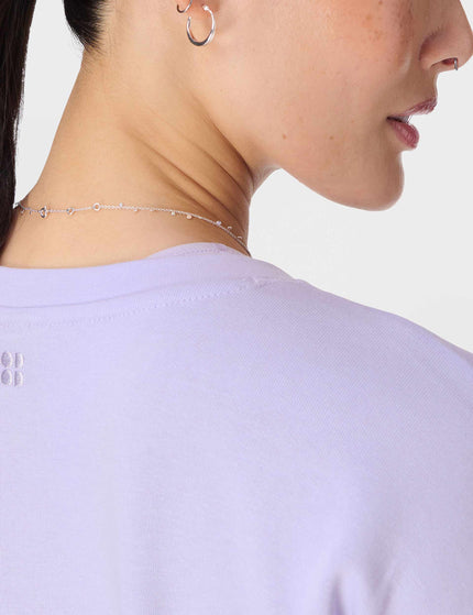Sweaty Betty After Class Longline Sweatshirt - Heather Purpleimages3- The Sports Edit