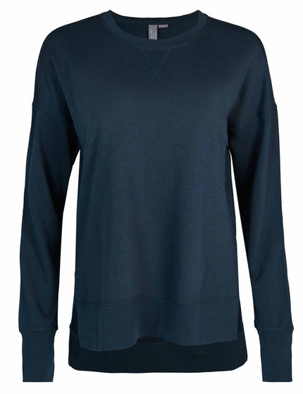 Sweaty Betty After Class Longline Sweatshirt - Navy Blueimages5- The Sports Edit