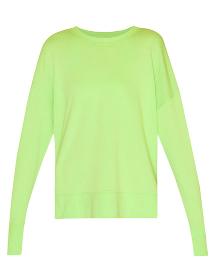 Sweaty Betty After Class Longline Sweatshirt - Zest Greenimages8- The Sports Edit