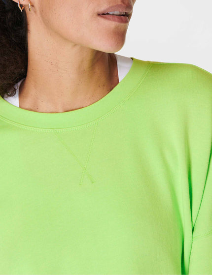 Sweaty Betty After Class Longline Sweatshirt - Zest Greenimages3- The Sports Edit