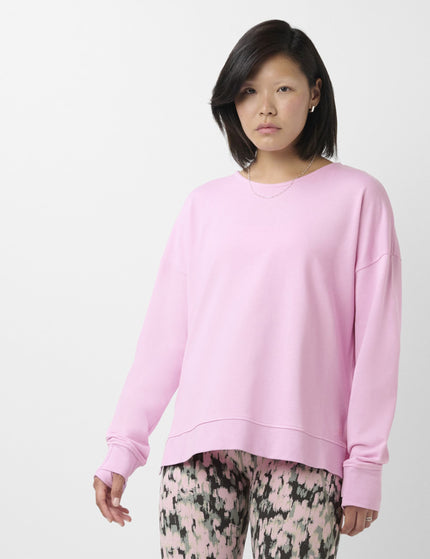 Sweaty Betty After Class Open Back Tie Sweatshirt - Lilac Pinkimages1- The Sports Edit