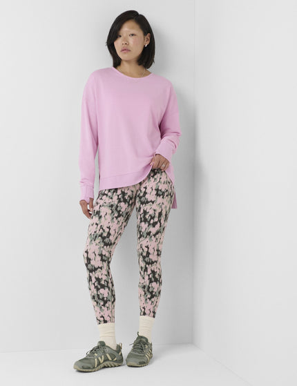 Sweaty Betty After Class Open Back Tie Sweatshirt - Lilac Pinkimages4- The Sports Edit