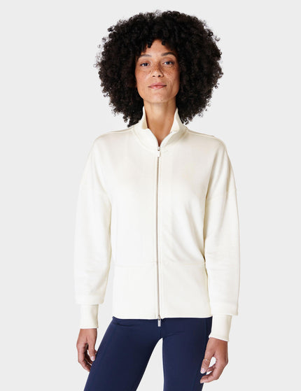 Sweaty Betty After Class Zip Up - Lily Whiteimages3- The Sports Edit