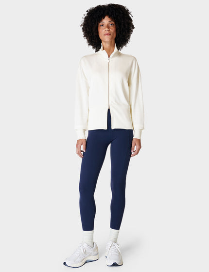 Sweaty Betty After Class Zip Up - Lily Whiteimages6- The Sports Edit