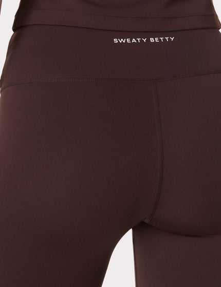 Sweaty Betty All Day 32" Soft Twist Flare Trouser - Sable Brownimages4- The Sports Edit