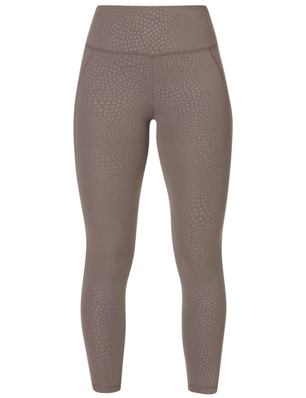 Sweaty Betty All Day 7/8 Leggings - Brown Reptile Emboss Printimages7- The Sports Edit