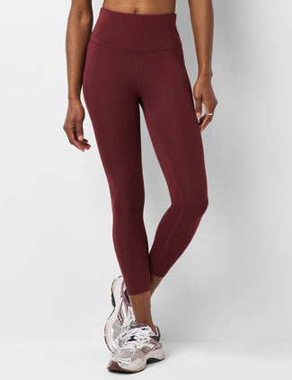 All Day 7/8 Leggings - Malbec Red