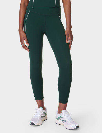 Sweaty Betty All Day Active Contrast Piping 7/8 Leggings - Cedar Greenimages1- The Sports Edit