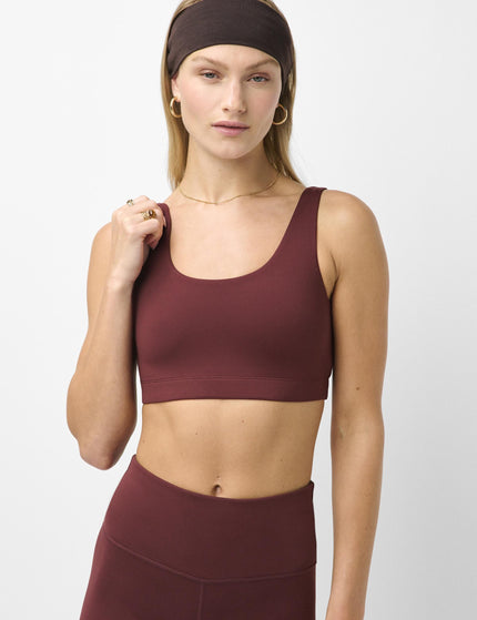 All Day Bralette - Malbec Red