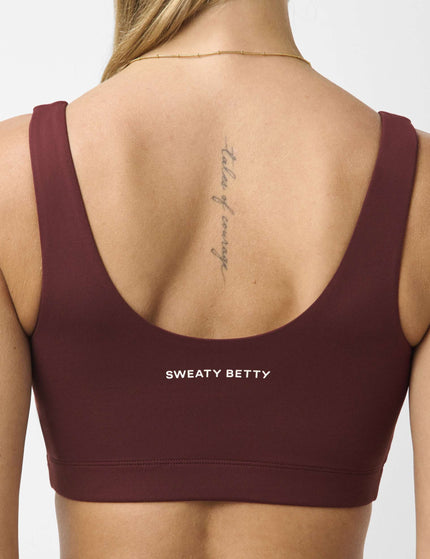 Sweaty Betty All Day Bralette - Malbec Redimages3- The Sports Edit