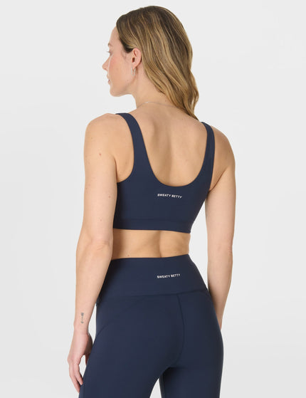 Sweaty Betty All Day Bralette - Navy Blueimages2- The Sports Edit