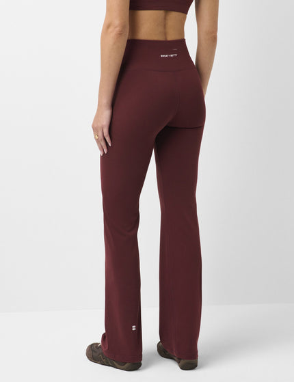 Sweaty Betty All Day Straight Leg Trouser - Malbec Redimages2- The Sports Edit