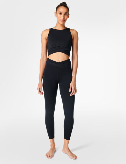 Sweaty Betty All Day Wrap Waist 7/8 Leggings - Blackimages4- The Sports Edit