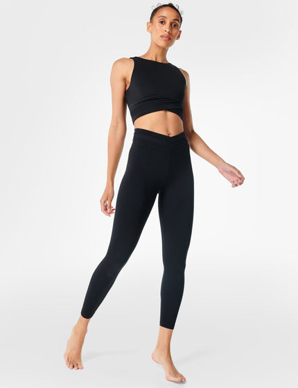 Sweaty Betty All Day Wrap Waist 7/8 Leggings - Blackimages6- The Sports Edit