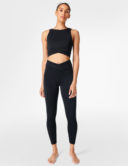 Sweaty Betty All Day Wrap Waist Tank - Blackimages7- The Sports Edit