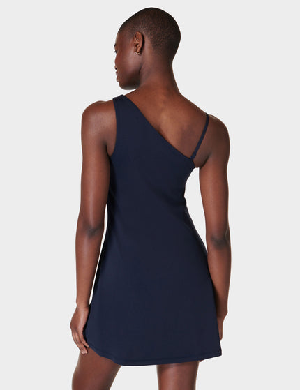 Sweaty Betty All Round Asymmetric Dress - Navy Blueimages2- The Sports Edit