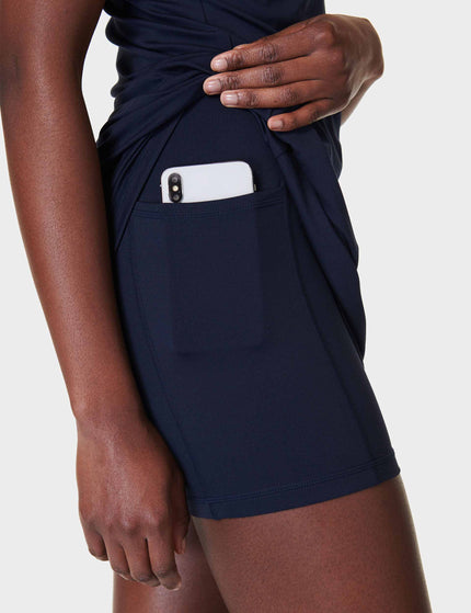 Sweaty Betty All Round Asymmetric Dress - Navy Blueimages5- The Sports Edit