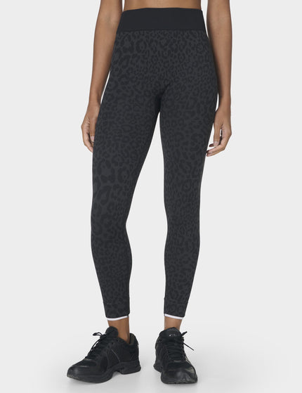 Sweaty Betty Animal Base Layer Legging - Grey Leo Jacquardimages1- The Sports Edit