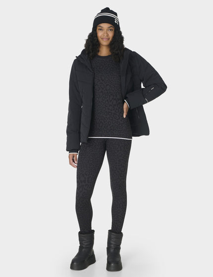 Sweaty Betty Animal Base Layer Legging - Grey Leo Jacquardimages6- The Sports Edit