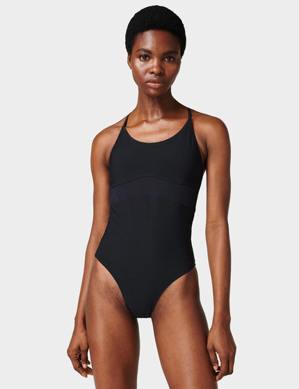 Sweaty Betty Aqua Xtra Life Performance Swimsuit - Black Aimages1- The Sports Edit