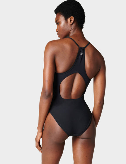 Sweaty Betty Aqua Xtra Life Performance Swimsuit - Black Aimages2- The Sports Edit