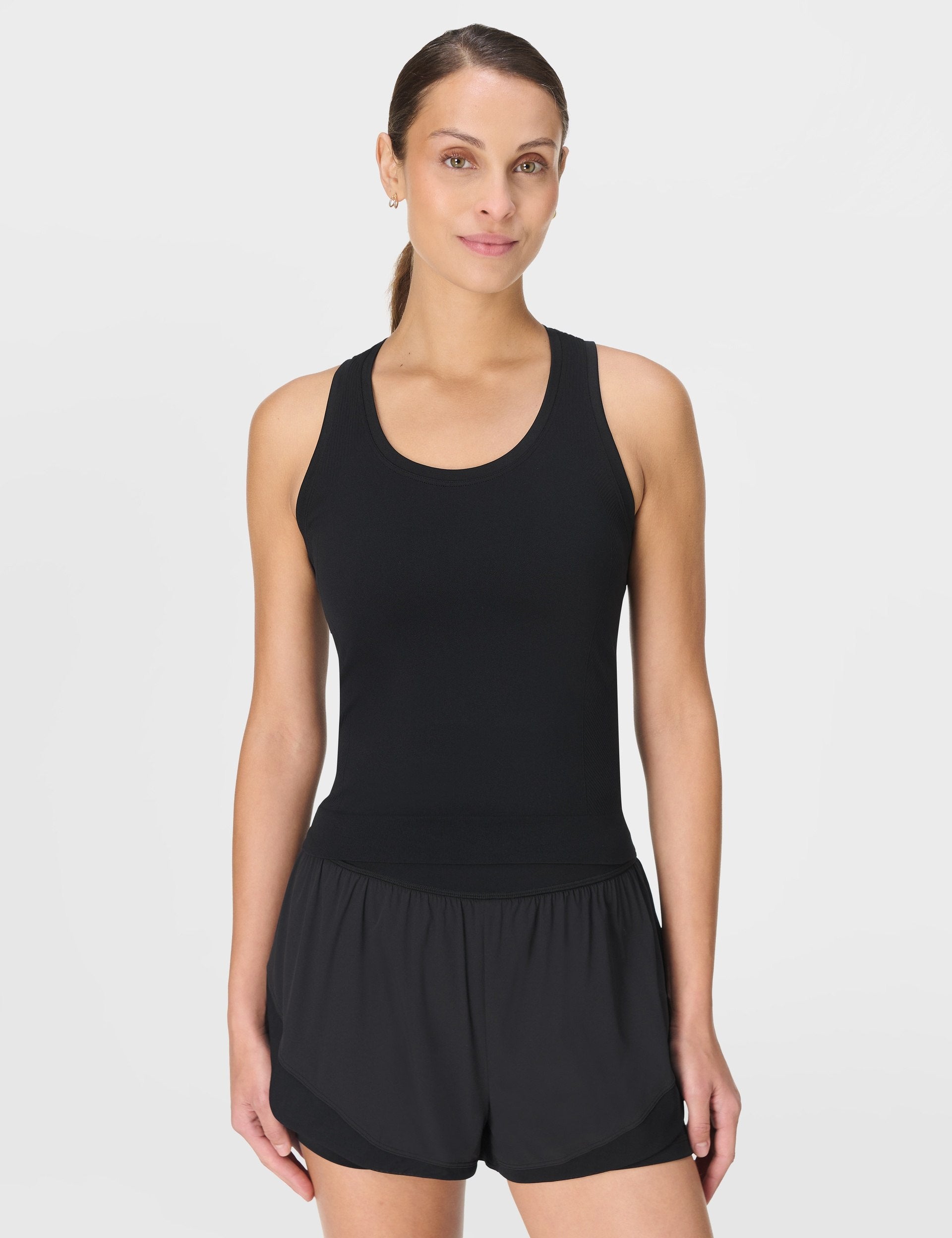 Athlete Crop Seamless Workout Vest