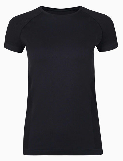 Sweaty Betty Athlete Seamless Gym T-Shirt - Blackimages4- The Sports Edit