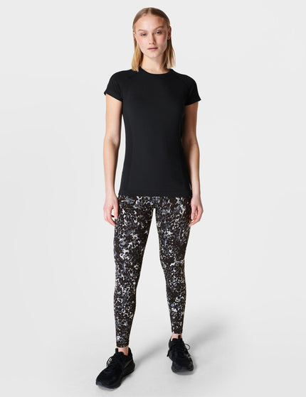 Sweaty Betty Athlete Seamless Gym T-Shirt - Blackimages3- The Sports Edit