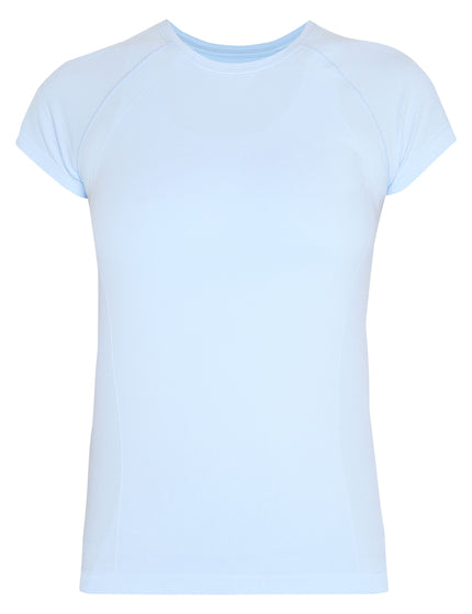 Sweaty Betty Athlete Seamless Gym T-Shirt - Breeze Blueimages8- The Sports Edit