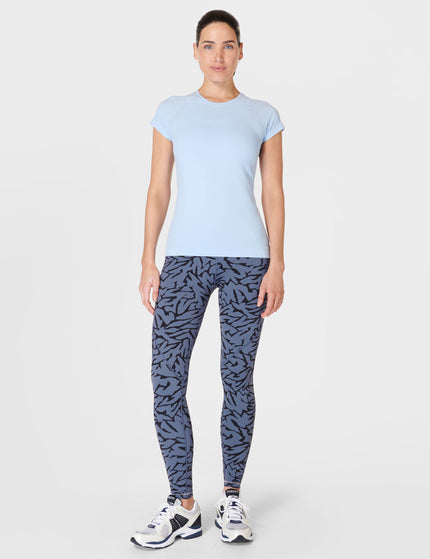 Sweaty Betty Athlete Seamless Gym T-Shirt - Breeze Blueimages7- The Sports Edit