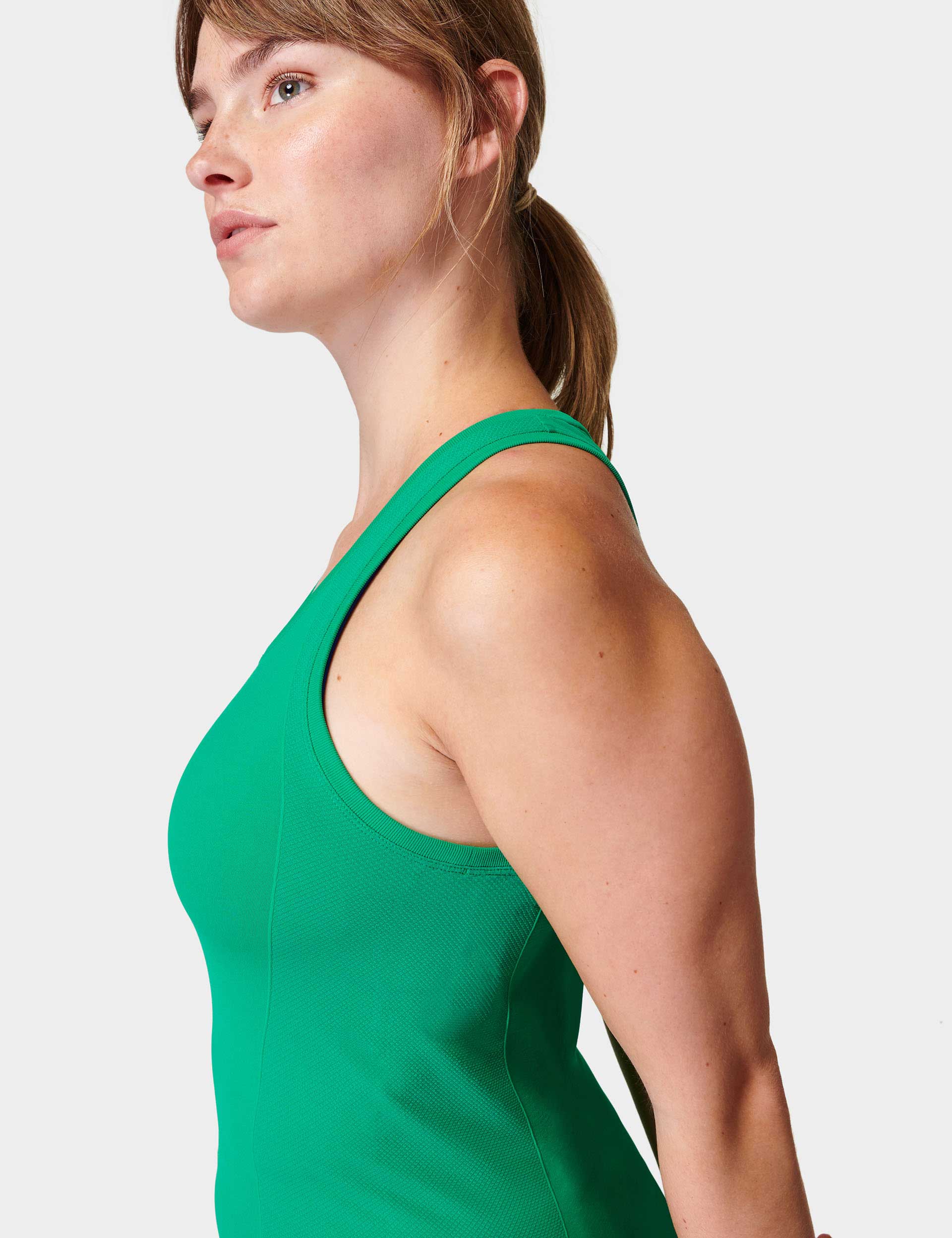 Athlete Seamless Fitted Vest Top, Sweaty Betty