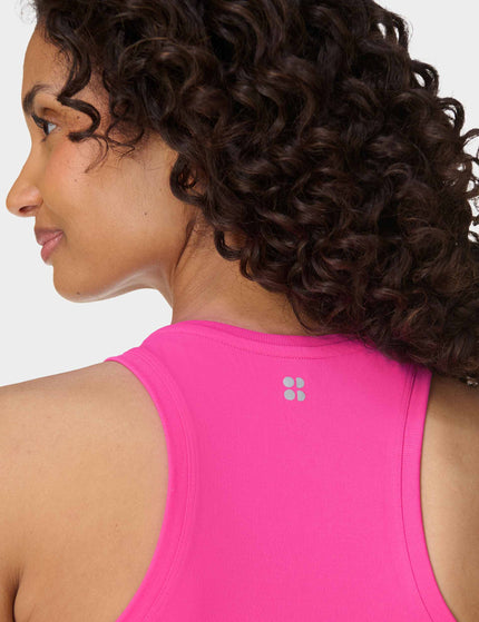 Sweaty Betty Athlete Seamless Gym Vest - Fuchsia Pinkimages4- The Sports Edit