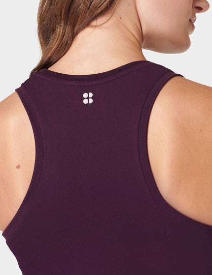 Sweaty Betty Athlete Seamless Gym Vest - Midnight Cherry Purpleimages5- The Sports Edit