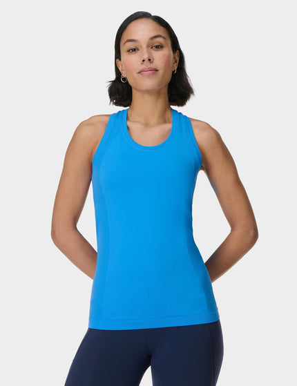 Sweaty Betty Athlete Seamless Gym Vest - Tidal Blueimages1- The Sports Edit